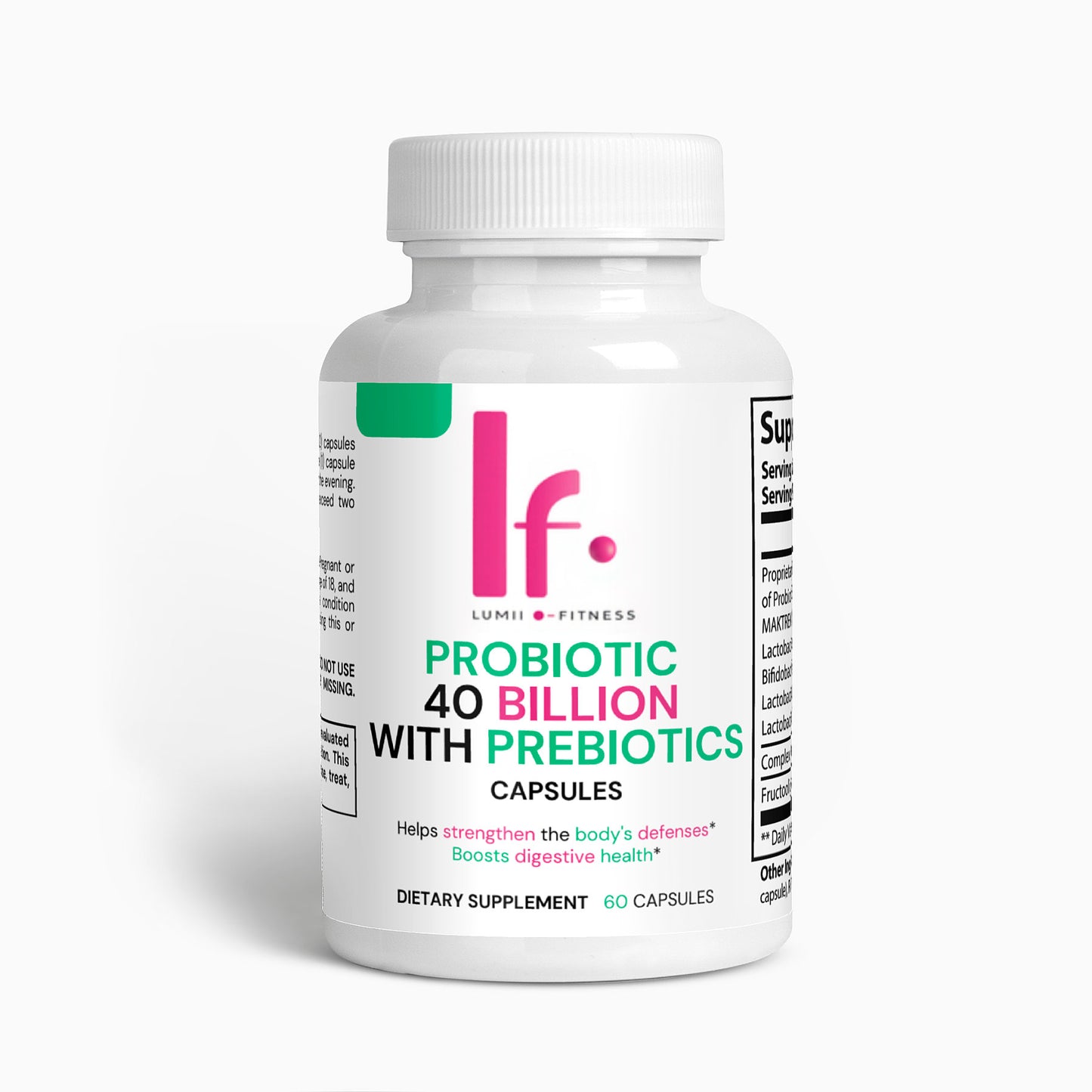 Probiotic 40 Billion with Prebiotics