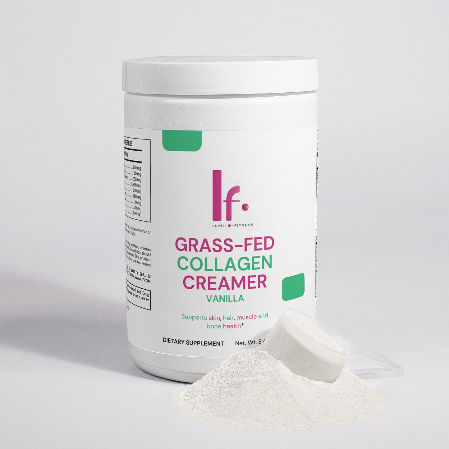 Grass-Fed Collagen Creamer (Vanilla)