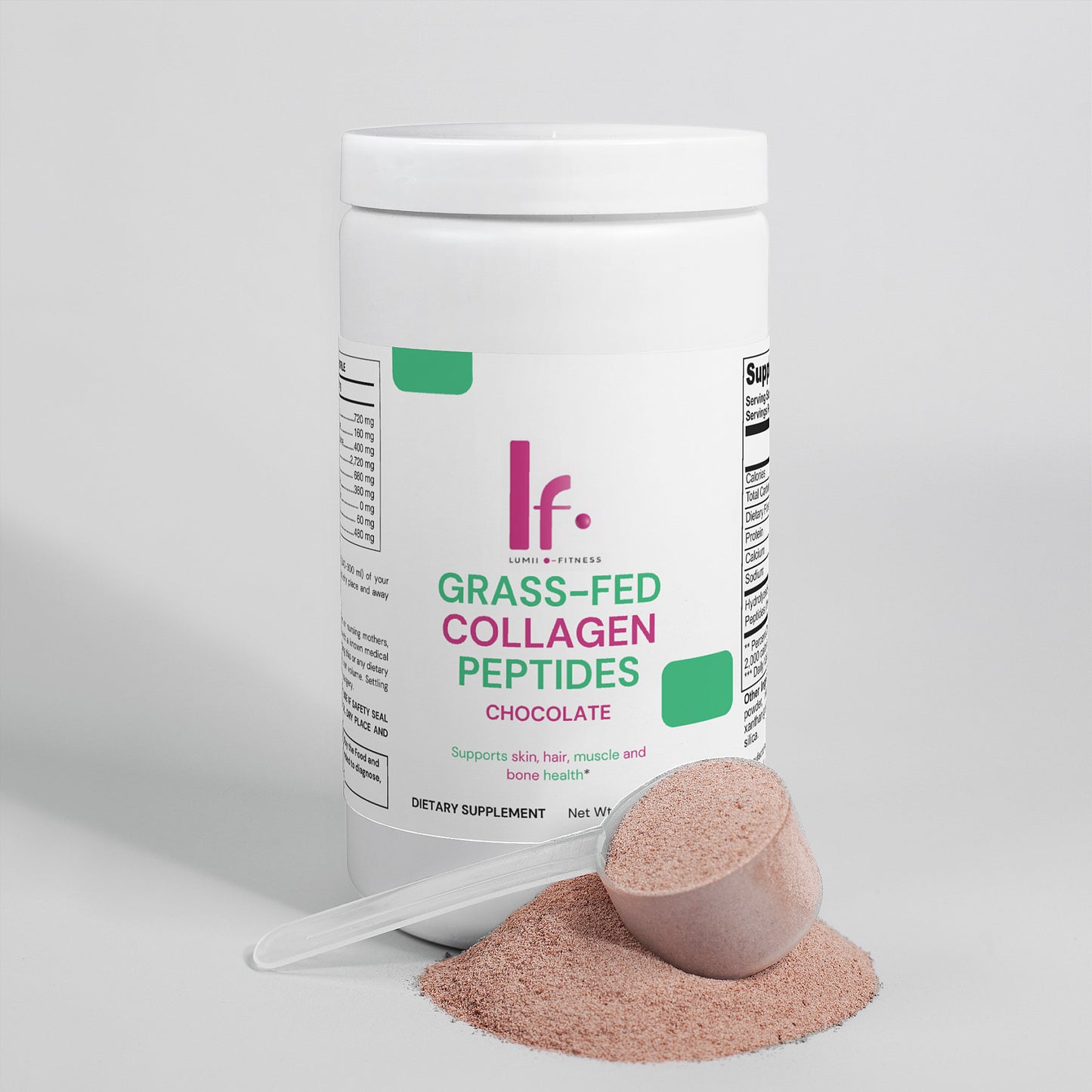 Grass-Fed Collagen Peptides Powder (Chocolate)