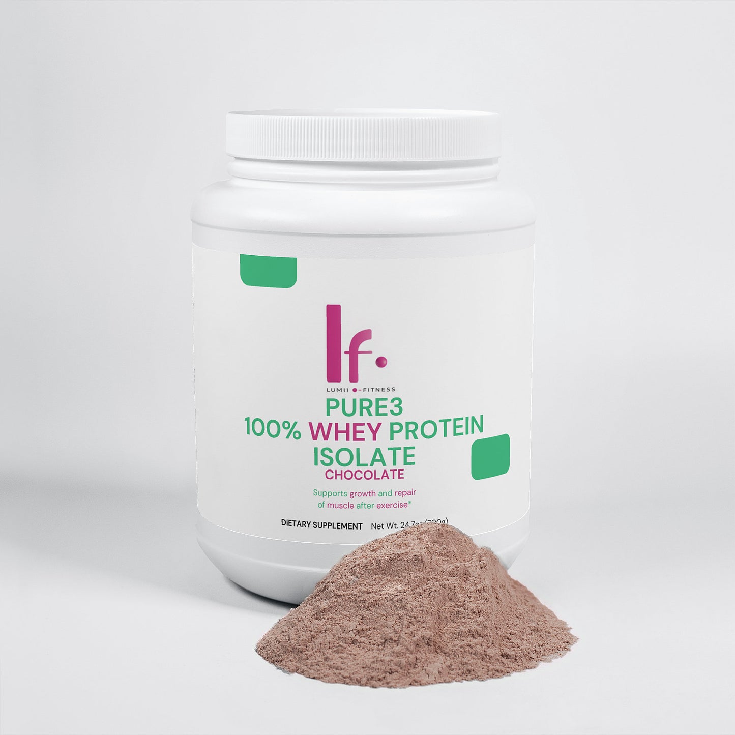 Pure3 100% Whey Protein Isolate (Chocolate)